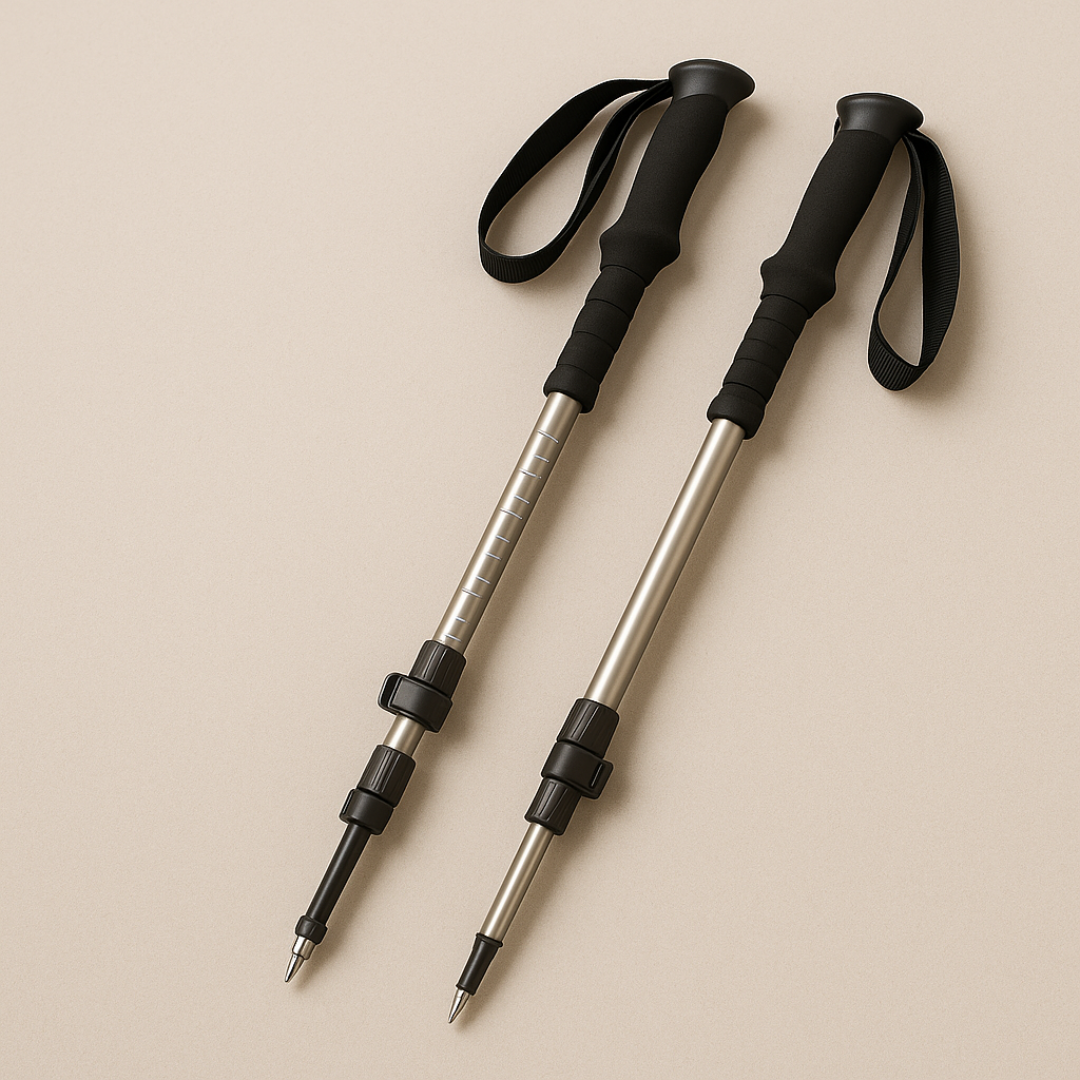 2x Adjustable Trekking Poles