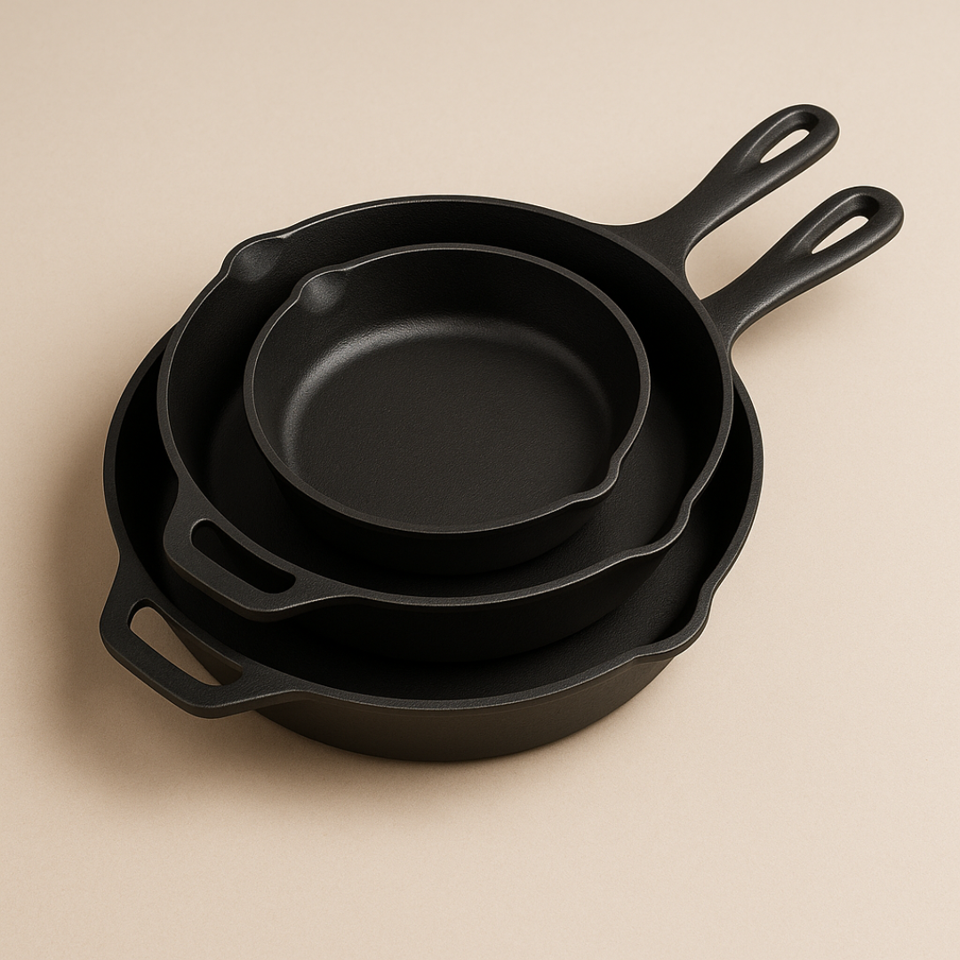 Cast Iron Skillet Set