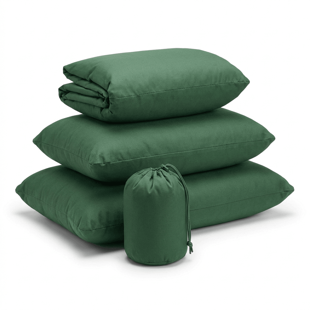 3x Compressible Camping Pillow