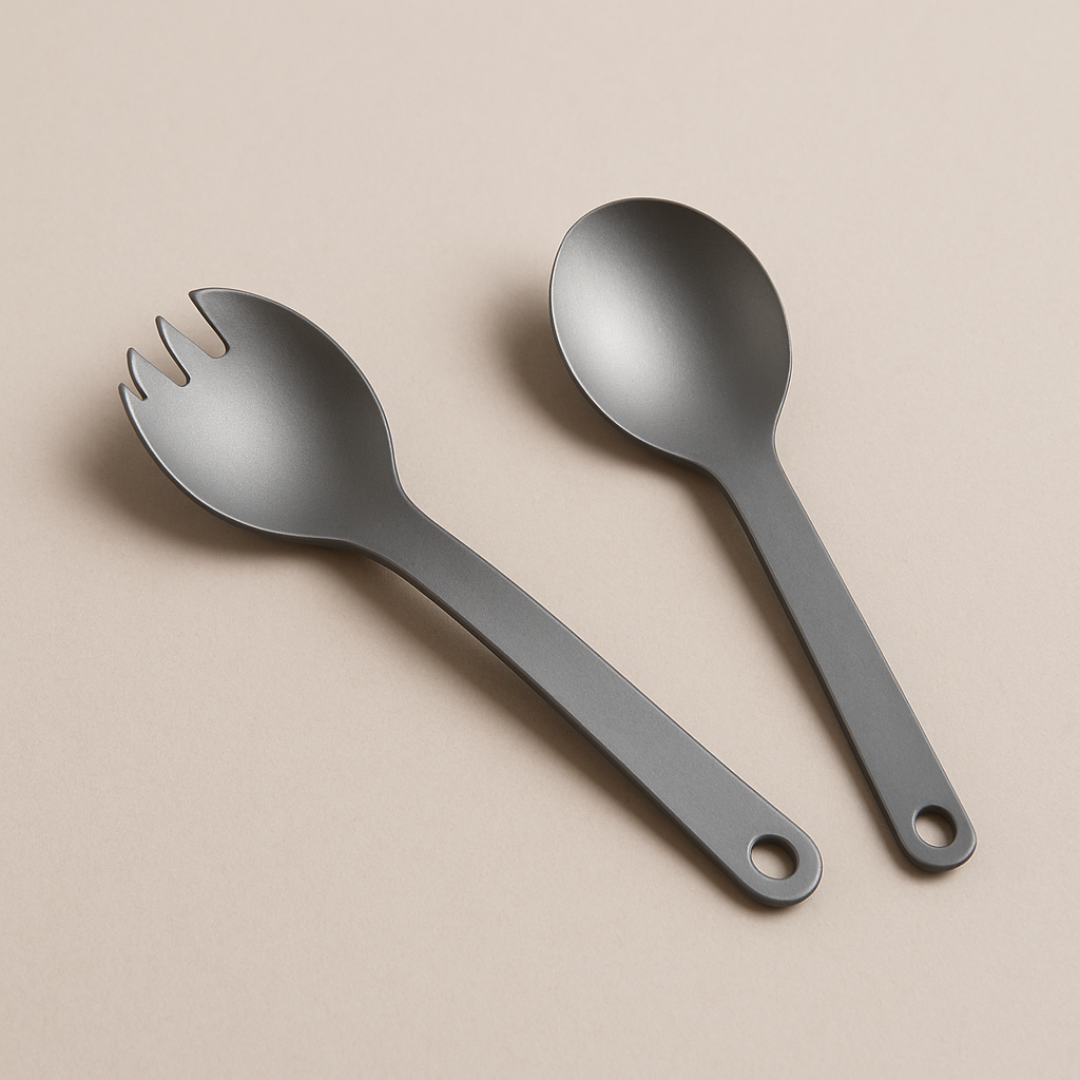 Titanium Spork Set